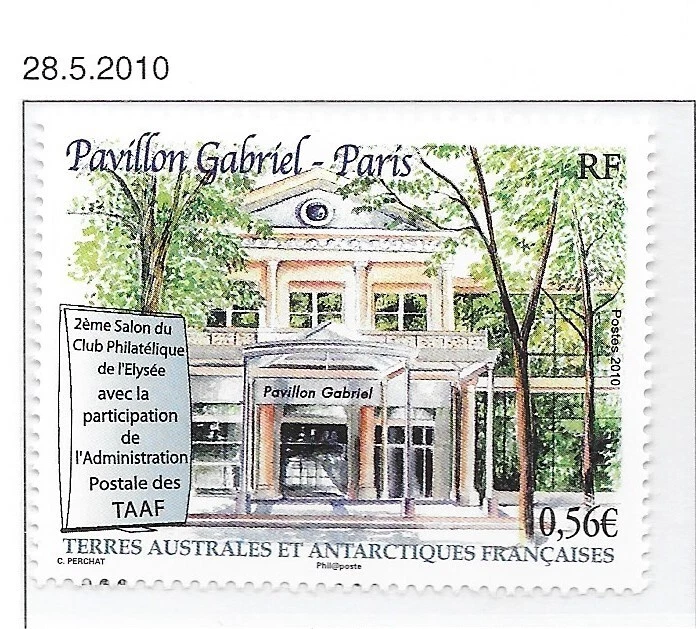 French Southern & Antarctic Territory Sc 432 NH ISSUE OF 2010 - BUILDING - Image 1 of 1
