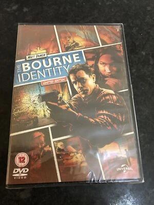 The Bourne Identity DVD (2013) Matt Damon, cert 12 Limited Edition New Sealed - Image 1 of 2