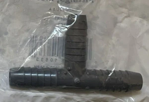 LASCO PVC 1/2" Barbed Insert Tees - 1/2" Inset x 1/2" Insert x 1/2" Insert - Picture 1 of 2