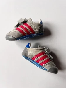 Adidas Originals Baby Soft Bottom Dragon CF Trainers 1uk Crib Pram Crawler Shoe  - Picture 1 of 4