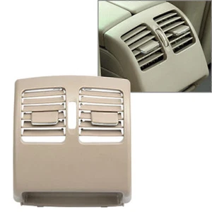 Cubierta de rejilla de ventilación de salida de aire de consola central trasera beige para Mercedes W204 W207 - Imagen 1 de 2