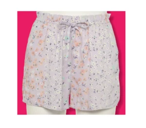 Juniors' SO® Floral Soft Shorts New Size Small - Picture 1 of 3