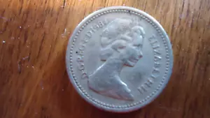 Moneta circolata da una libbra 1984 Elisabetta II D G REG F D cardo scozzese - Foto 1 di 2