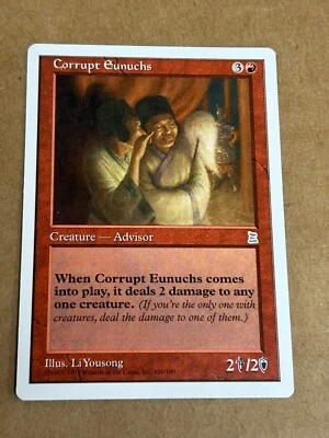 Corrupt Eunuchs Portal Three Kingdoms MINT Red Uncommon CARD NM - Image 1 of 2