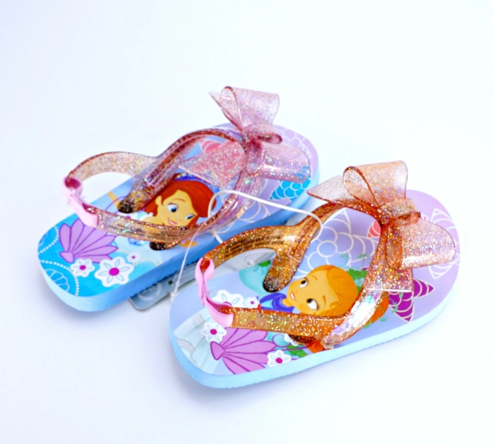 Sandalias Disney Niñas Sofía la Primera Princesa Zapatillas Verano Playa Chanclas  Foto 1 de 4