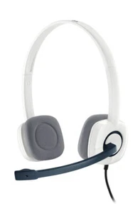 Logitech Casque stéréo filaire H150 Blanc - Photo 1/5