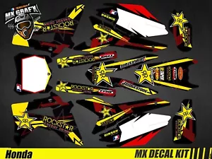 Kit Déco Moto pour / Mx Decal Kit for Honda CRF - Rockstar 2 - Imagen 1 de 1