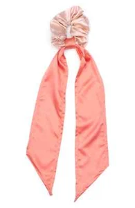Eugenia Kim 301440 Two-Tone Satin Scarf Scrunchie in Pink/Coral - Bild 1 von 2