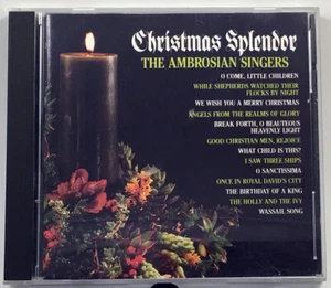 The Ambrosian Singers Christmas Splendor CD Holiday Out Of Print Xmas - Picture 1 of 1