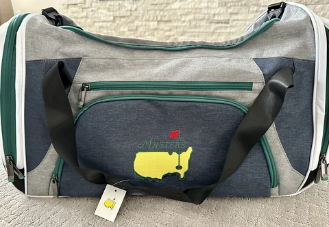 2023 MASTERS NEW DUFFLE BAG AUGUSTA NATIONAL GOLF TOURNAMENT ANGC ANWA 🔥⛳️ Cover