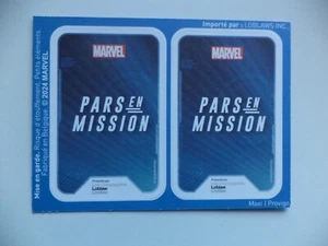 2024 MARVEL LOBLAW 1 PACKS 4 CARTES CHAQUES SCELLÉ - Photo 1 sur 1