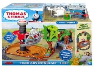 Thomas and Friends Sodor Safari Tiger Adventure Set Jungle Motorized Thomas New - Picture 1 of 5
