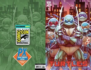 TMNT #1 -PX Exclusive Ltd to 2000 - Tucci Cover - IDW 2024 - Picture 1 of 1