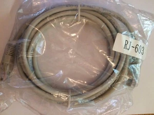 8 way network patch lead 3M Grey RJ-603 pack of 2pcs £6.40 Z1491 - Picture 1 of 1