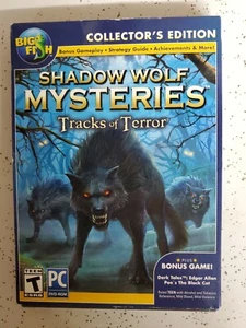Shadow Wolf Mysteries Tracks Of Terror Pc Game *NEW / SEALED* With Slipcover - Picture 1 of 2