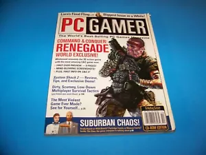 "Vintage Computer Videospiel Magazin 1999 PC Gamer ""Command & Conquer Renegade" - Bild 1 von 4