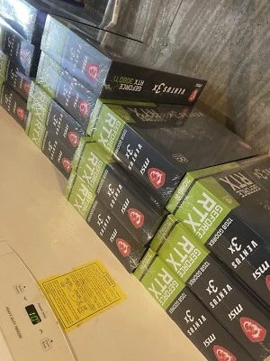 MSI GeForce RTX 3080 Ti VENTUS 3X OC 12GB GDDR6X Graphics Card - Image 1 of 4