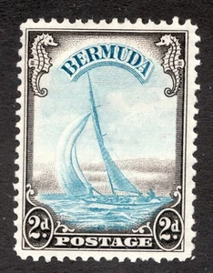 1938 Bermuda Sc# 109 - 2d Yacht "Lucie"- MH Cv$52.50 - Picture 1 of 1