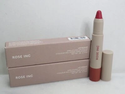 ROSE INC LIP SCULPT AMPLIFYING LIP COLOR SIXTEEN 0.11 OZ - LOT OF 2 - Image 1 of 4