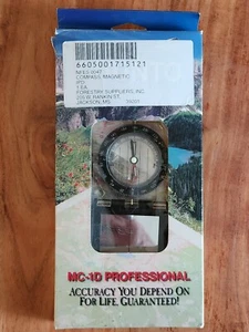 Vtg Rare Suunto MC-1D Professional Mirror Compass Accuracy Ships Free Quickly - Picture 1 of 8