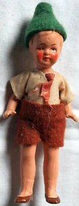 Alte Massepuppe von ca. 1930 - Picture 1 of 2