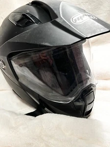 Adult MMG Vega Storm Full Face Black Medium Motorcycle Helmet - Picture 1 of 10