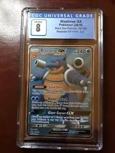 Blastoise GX Promo Full ๐ Art MINT 8 CGC Pokemon Premium Collection - Picture 1 of 2