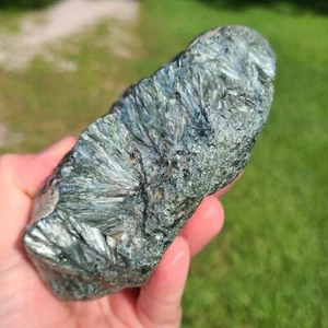 SERAPHINITE LAPIDARY ROUGH 1LB 12.8OZ - Picture 1 of 6