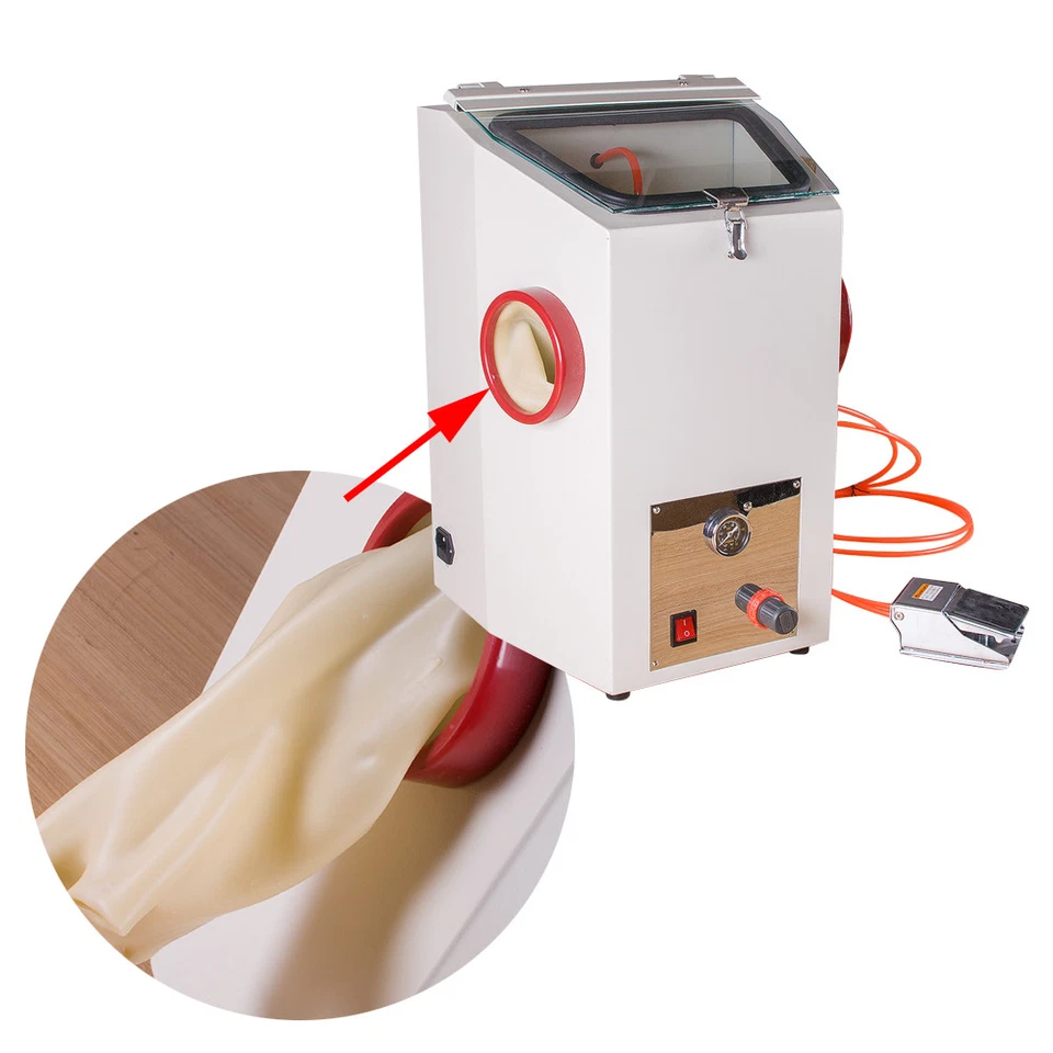 Instrumento de pulido dental chorro de arena reciclable chorro de arena laboratorio dental Foto 1 de 4