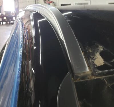 23 24 25 BMW X1 Right Luggage Rack Roof Rail ONLY; Satin Aluminum - Image 1 of 4