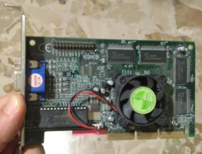 nvidia tnt2 64 32mb sdram agp 4x - Immagine 1 di 2