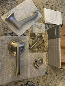 Hansgrohe 4 hole tub filler 31314821 metris classic, brushed nickel - Picture 1 of 10