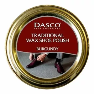 Zapato de cera tradicional DASCO esmalte alto brillo borgoña color sangre buey brillo 50 ml - Imagen 1 de 2