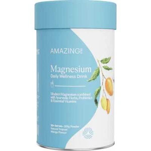 Amazing Oils Magnesium Wellness Drink Daily Tropical Mango 200g - Picture 1 of 3