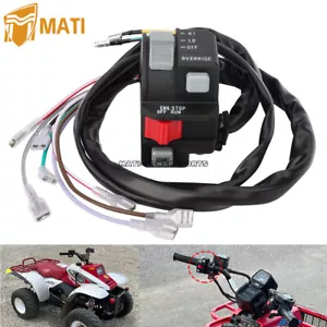 Handlebar Switch Start Stop Headlight Override for Polaris 300 400L 1994-1995 - Picture 1 of 10