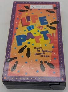 Life of The Party Easy to Follow Dance Steps VHS Video Tape, TESTED - Picture 1 of 4
