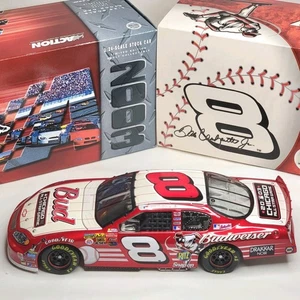 Dale Earnhardt Jr 1/24 Diecast #8 Budweiser MLB All-Star Game Chicago 2003 - Picture 1 of 16