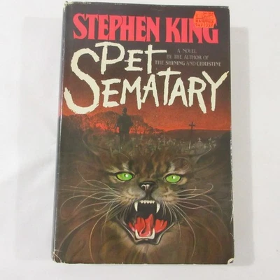 Pet Sematary Stephen King True HC First Edition 1st Printing $15.95 Y38 Horror - Image 1 of 4