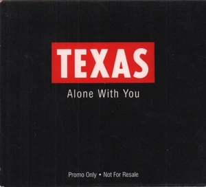 Texas Alone With You CD UK Mercury 1992 promo in special fold out digi pack - Picture 1 of 2