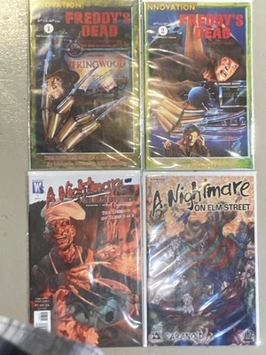 Horror Comic Lot Nightmares on Elm Street #1  #7 Freddy’s dead #1 #2 rare HTF - Image 1 of 4