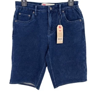 Levis Boys 511 Slim Stretch Denim Look Shorts Size 12 Large - Picture 1 of 7