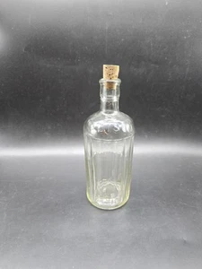 Large Antique 1920s Poison Bottle Embossed 20 Ounce 21 Cm Embossed - Picture 1 of 10
