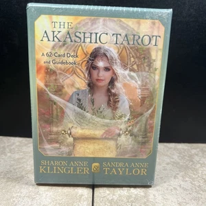 The Akashic Tarot A 62-Card Deck and Guidebook Klinger Taylor (Q) - Picture 1 of 4