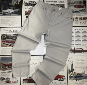 Vintage Levis 540 Jeans Herren 38X32 Relaxed Fit Hose 90er hellbraun Denim - Bild 1 von 14
