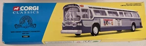 Corgi Fishbowl BUS San Diego Transit CA 1:50 SCALE C54501 - Picture 1 of 7