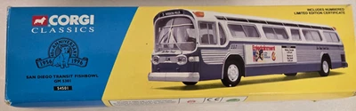 Corgi Fishbowl BUS San Diego Transit CA 1:50 SCALE C54501 - Image 1 of 4