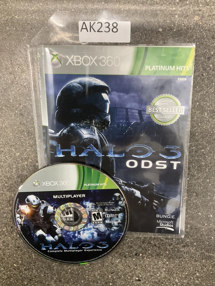 Videojuego Halo 3: ODST (Microsoft Xbox 360, 2009) sin estuche #AK238 Foto 1 de 1