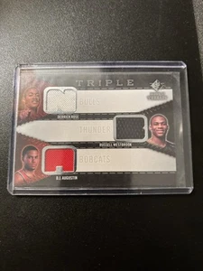 2008-09 Upper Deck SP Rose/Westbrook/Augustine Rookie Threads #RTT-ARW - Picture 1 of 2