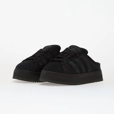 W Adidas Originals Campus 00s Winter Low Carbon Black JR3733 Shoes - Image 1 of 4