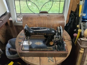 Antike Nähmaschine Singer 99 30er Jahre. - Bild 1 von 14